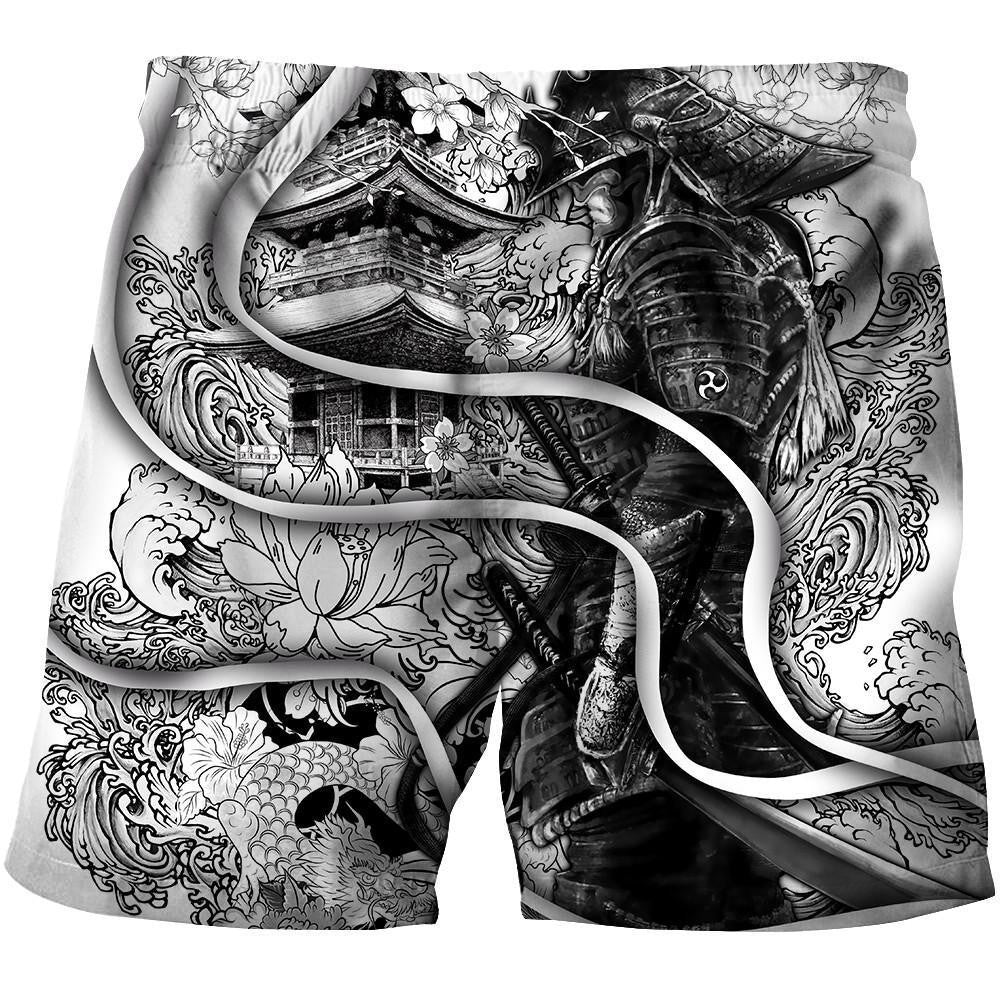 Samurai Tattoo 3D Over Printed Unisex Hoodie-ML - Amaze Style�?�