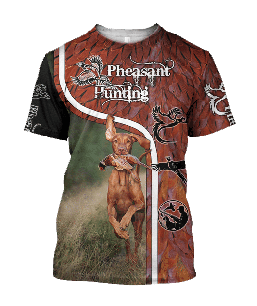 Pheasant Vizsla Hunting 3D All Over Printed Shirts For Men And Women JJ110202 - Amaze Style�?�-Apparel