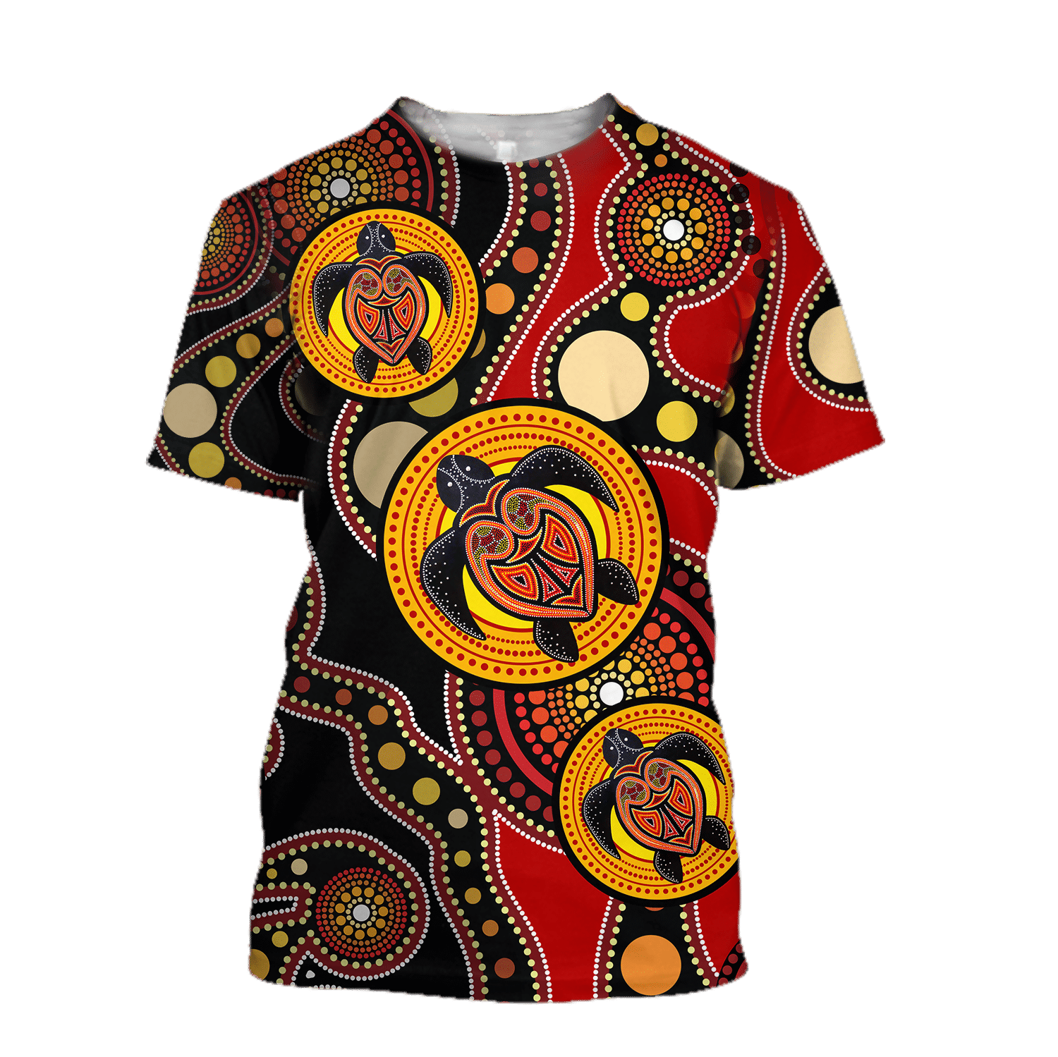 Aboriginal Australia Indigenous Turtles Painting Art shirts for men and women TR2606202S - Amaze Style�?�-Apparel