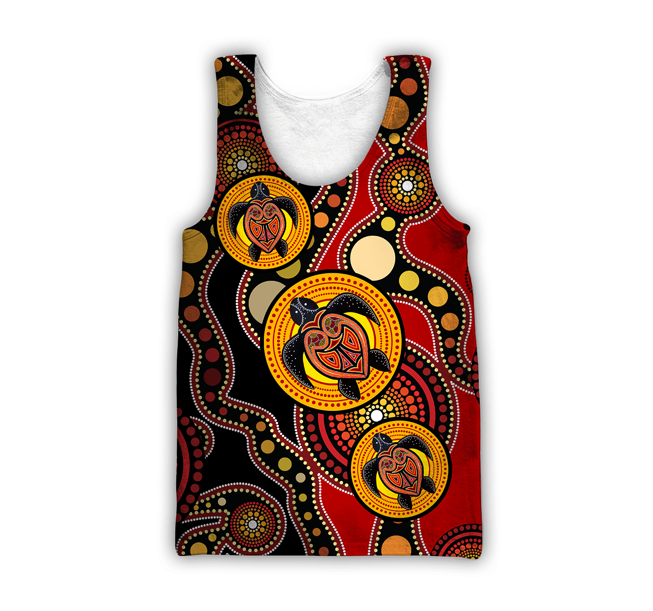 Aboriginal Australia Indigenous Turtles Painting Art shirts for men and women TR2606202S - Amaze Style�?�-Apparel