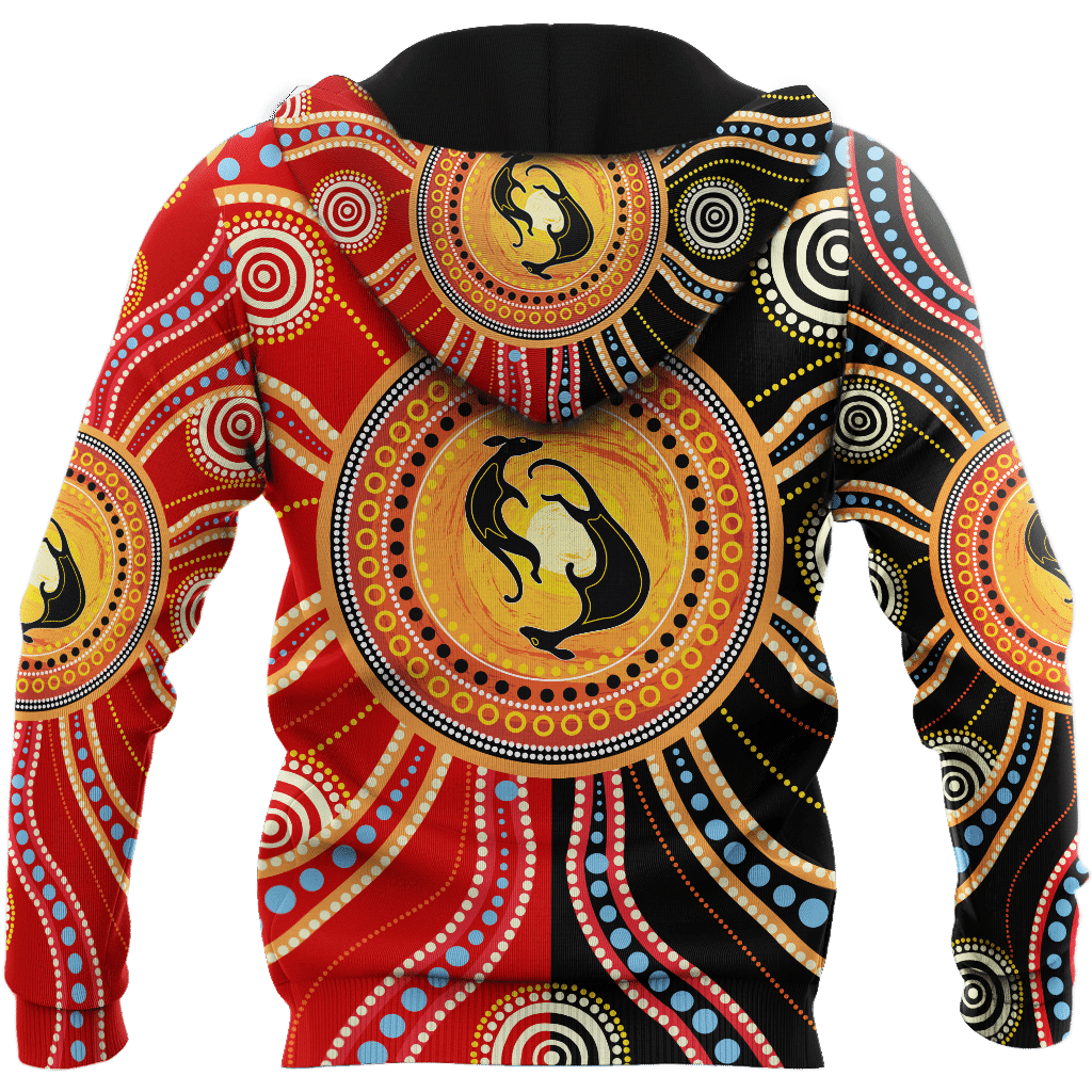 Aboriginal Kangaroo Australia Indigenous Painting Art shirts for men and women - Amaze Style�?�-Apparel