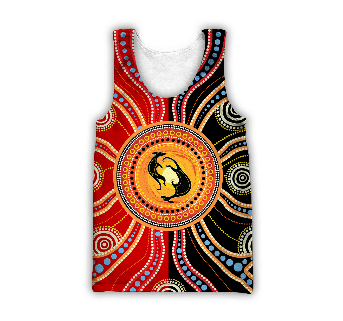 Aboriginal Kangaroo Australia Indigenous Painting Art shirts for men and women - Amaze Style�?�-Apparel