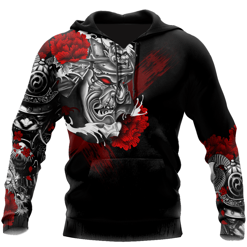 Premium 3D Printed Samurai Tatoo Shirts MEI - Amaze Style�?�