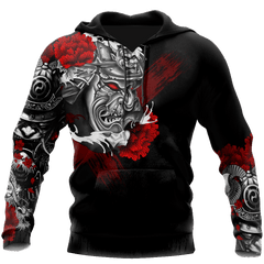 Premium 3D Printed Samurai Tatoo Shirts MEI - Amaze Style�?�