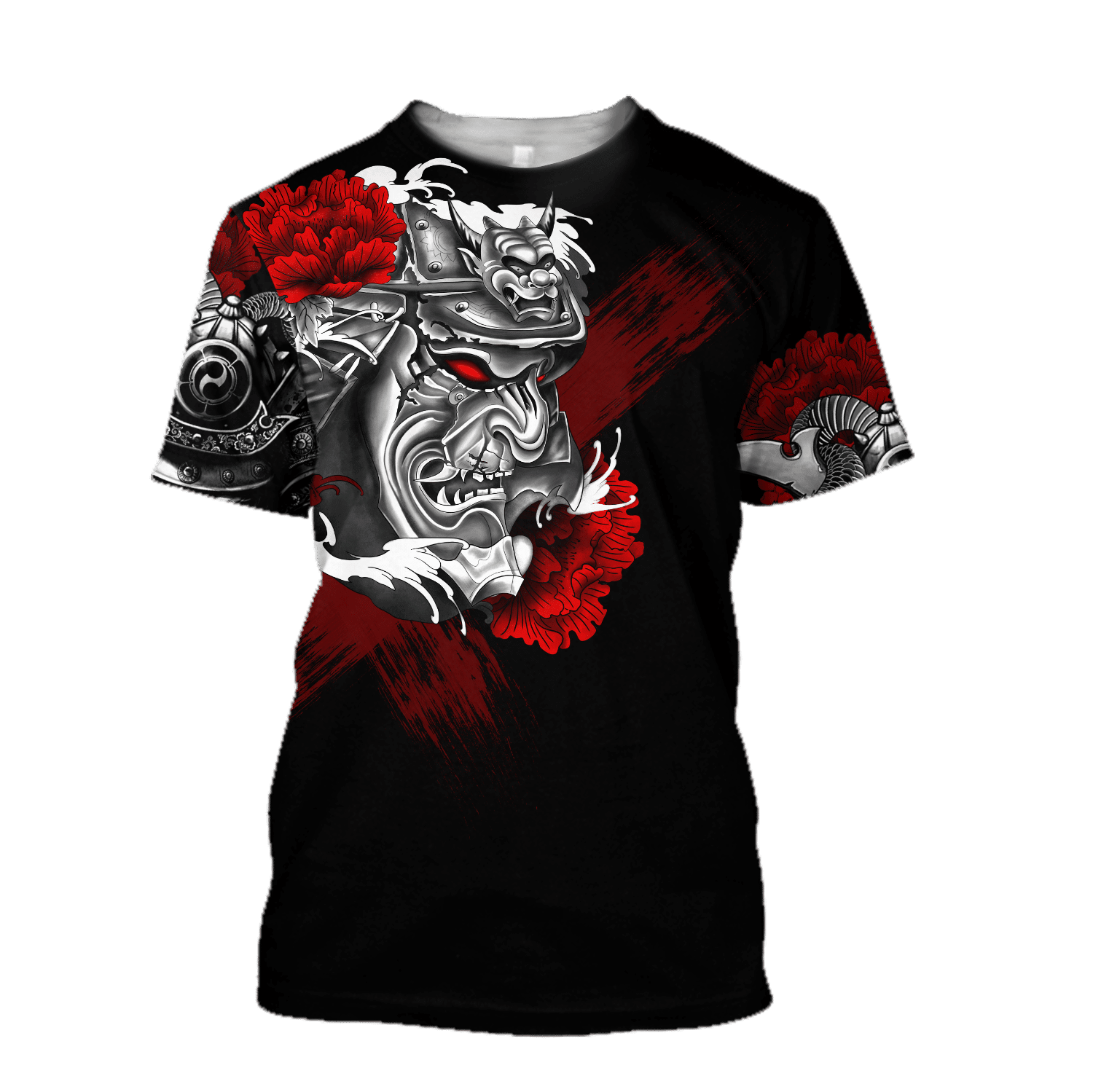 Premium 3D Printed Samurai Tatoo Shirts MEI - Amaze Style�?�