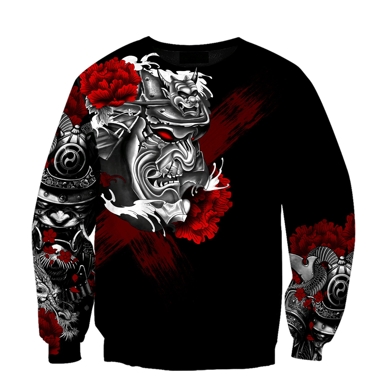 Premium 3D Printed Samurai Tatoo Shirts MEI - Amaze Style�?�