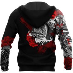 Premium 3D Printed Samurai Tatoo Shirts MEI - Amaze Style�?�