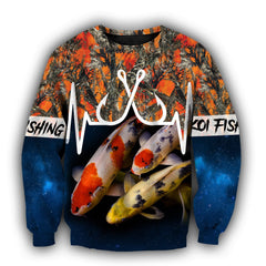 Koi Fishing Camo 3D all over printing shirts for men and women TR110203 - Amaze Style�?�-Apparel