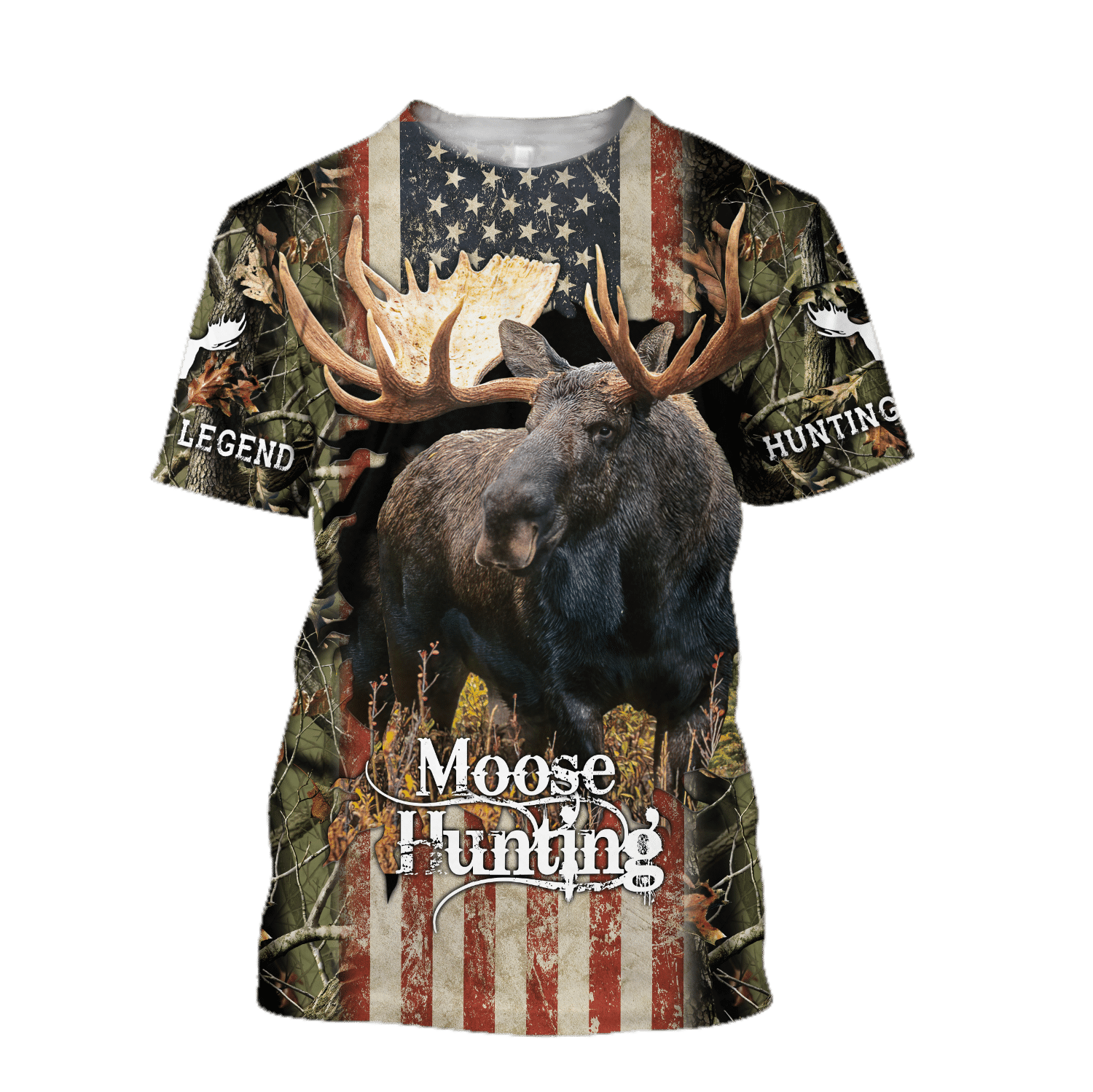 United States Moose Hunting Legend 3D All Over Print Hoodie TR1209201 - Amaze Style�?�-Apparel