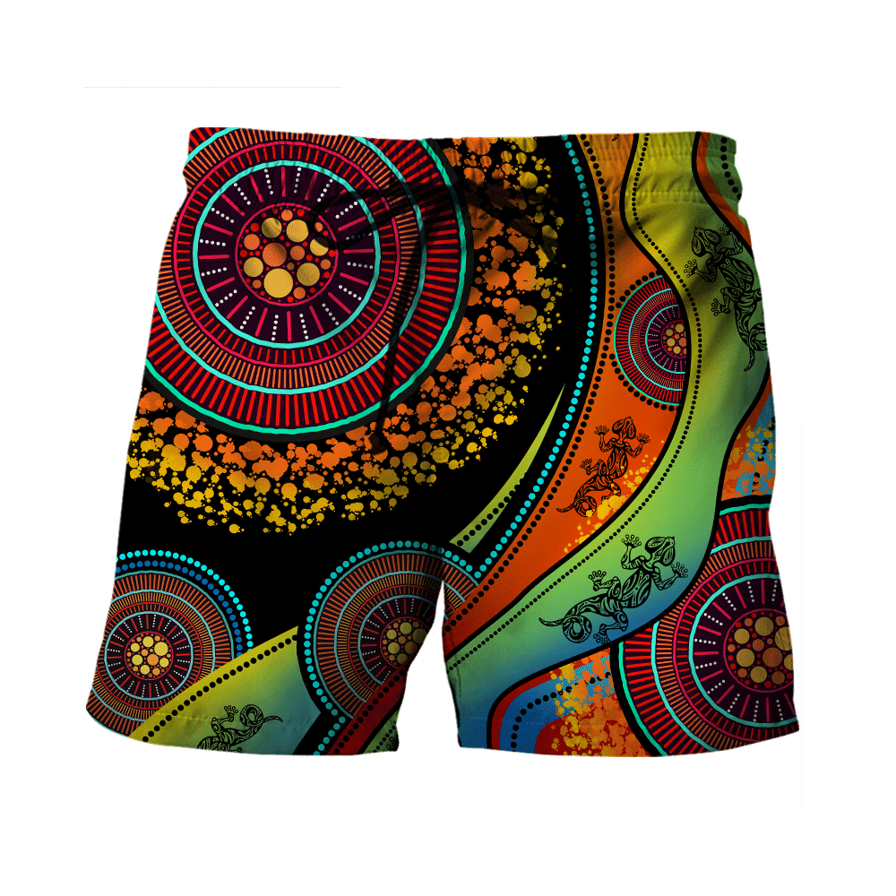 Aboriginal Australia Indigenous Lizard Painting Art shirts for men and women TR2606203S - Amaze Style�?�-Apparel