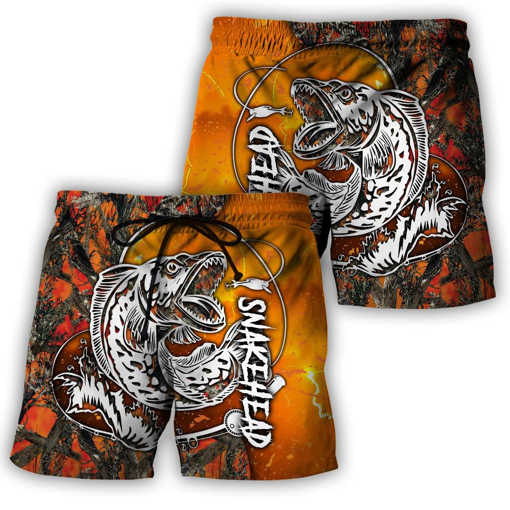 Snakehead Fishing Orange camo Women's Men's clothing TR2604203 - Amaze Style�?�-Apparel