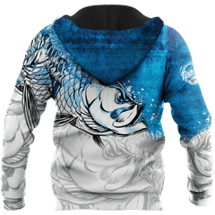 Fishing Life Draw Hungry fish 3d print shirts - Amaze Style�?�-Apparel