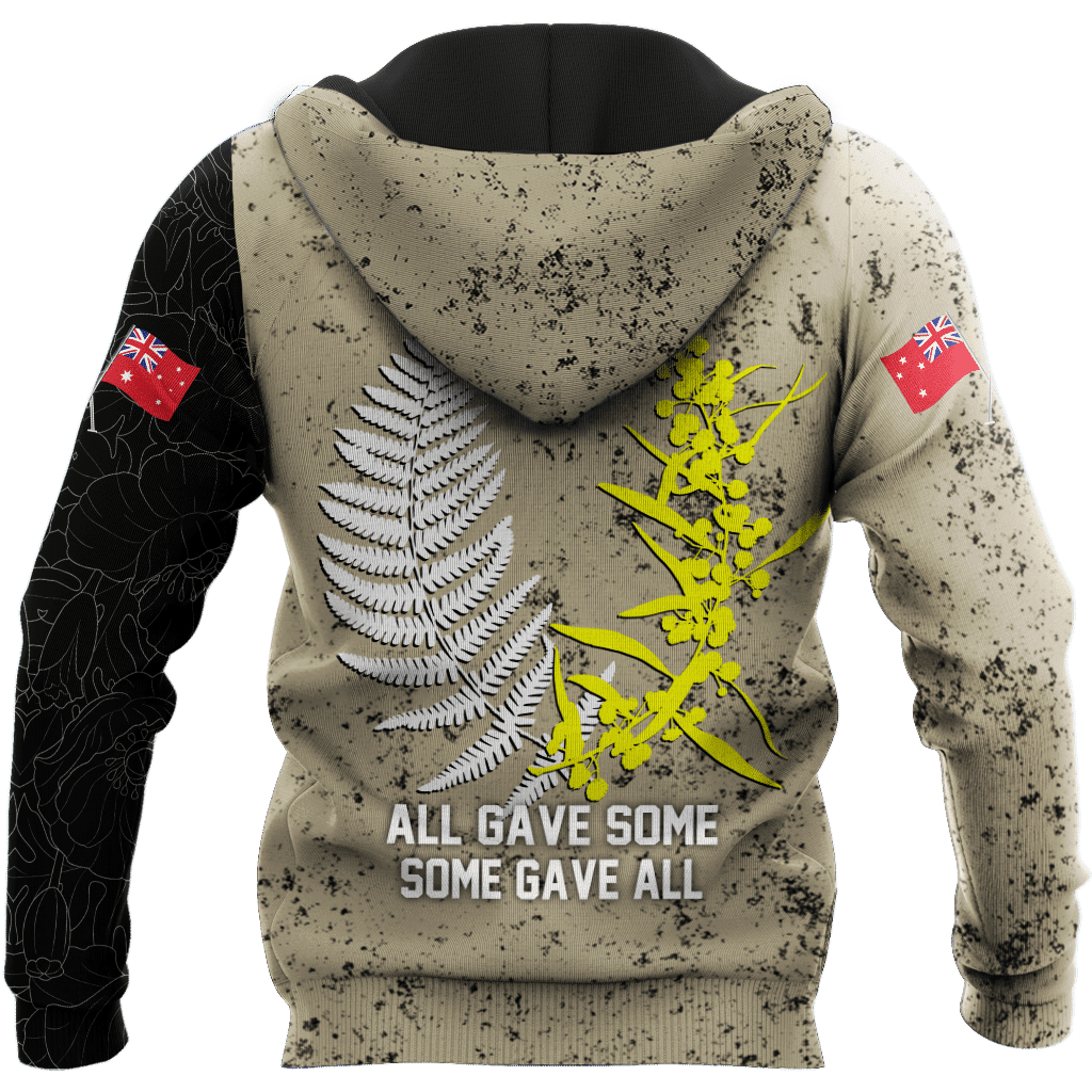 Anzac day in my heart Australia and Kiwi Veteran 3D print shirt - Amaze Style�?�