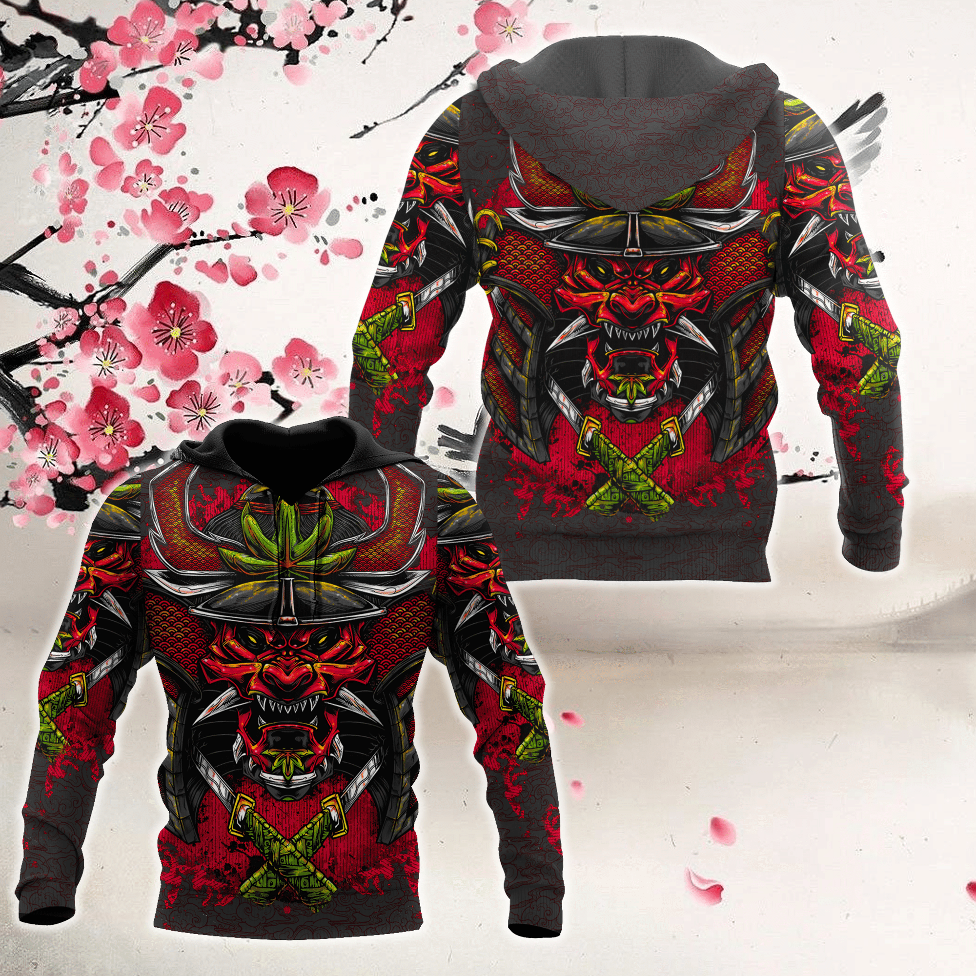 Premium Unisex All Over Printed Samurai Shirts MEI - Amaze Style�?�