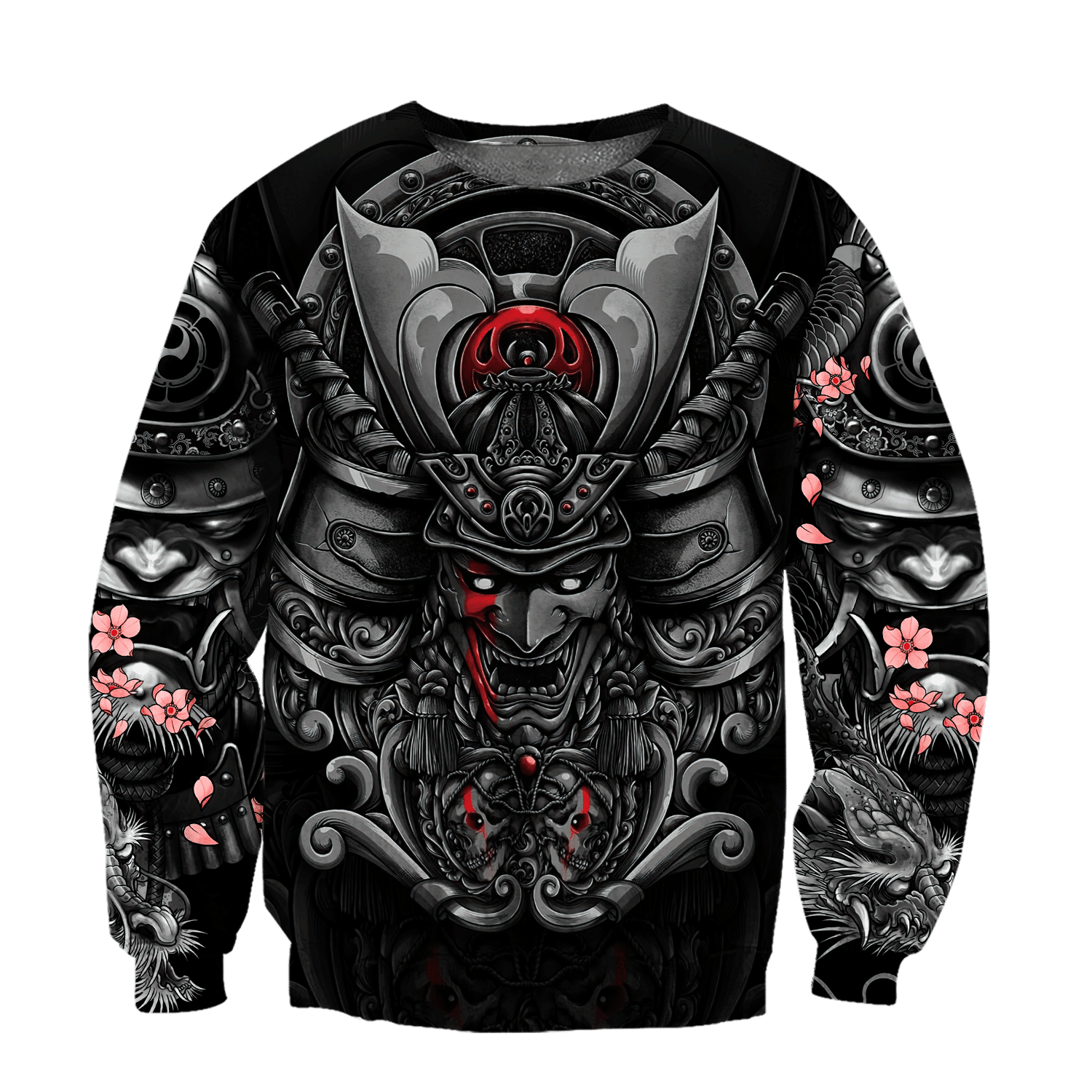 Premium Samurai Unisex 3D All Over Printed Shirts Hoodie