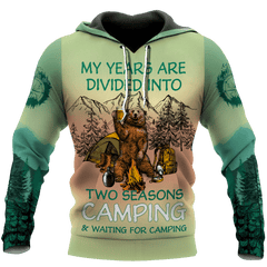 Beautiful All Over Printed Camping Hoodie For Men And Women Pi01092003-MEI - Amaze Style�?�-Apparel