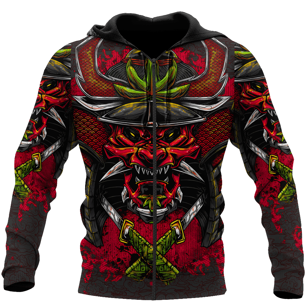 Premium Unisex All Over Printed Samurai Shirts Hoodie