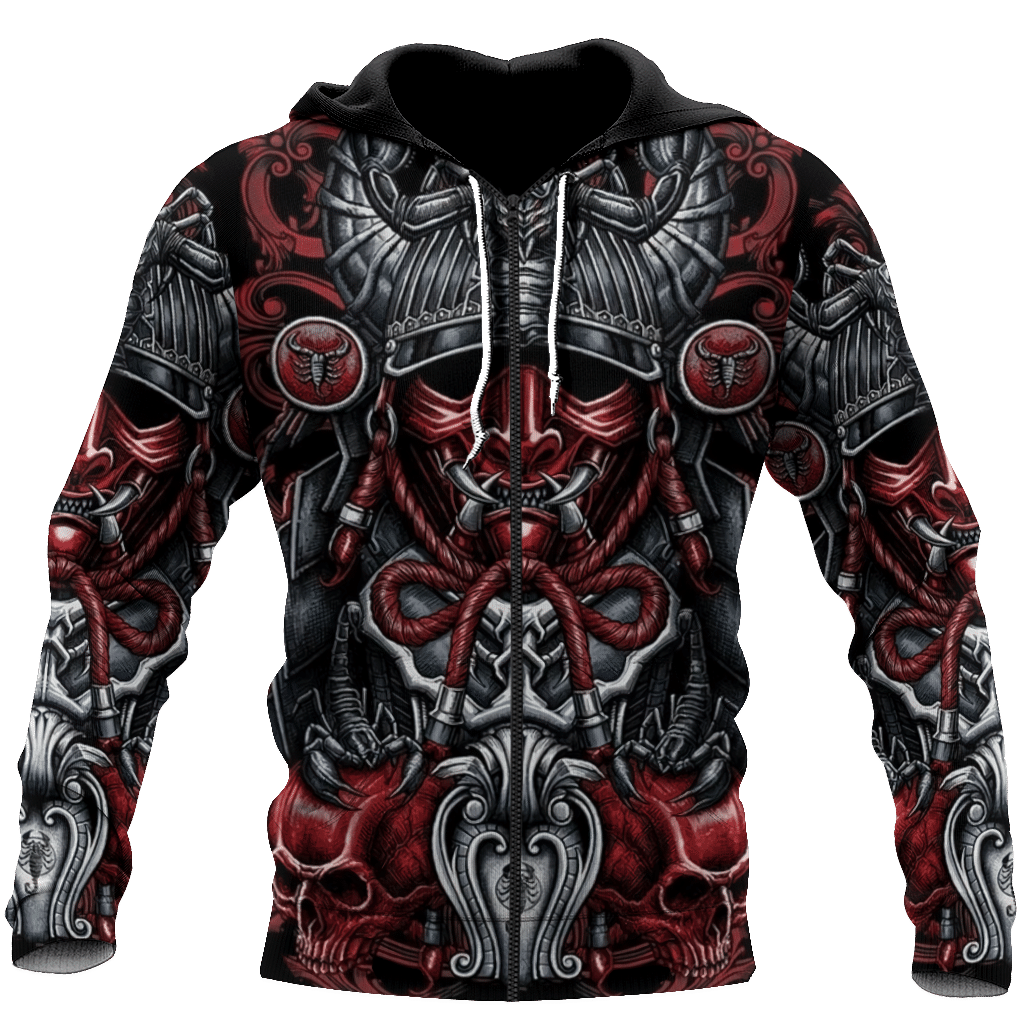 Premium Unisex All Over Printed Samurai Shirts Hoodie