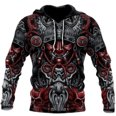 Premium Unisex All Over Printed Samurai Shirts Hoodie