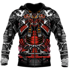 Premium 3D Printed Unisex Samurai Shirts Hoodie