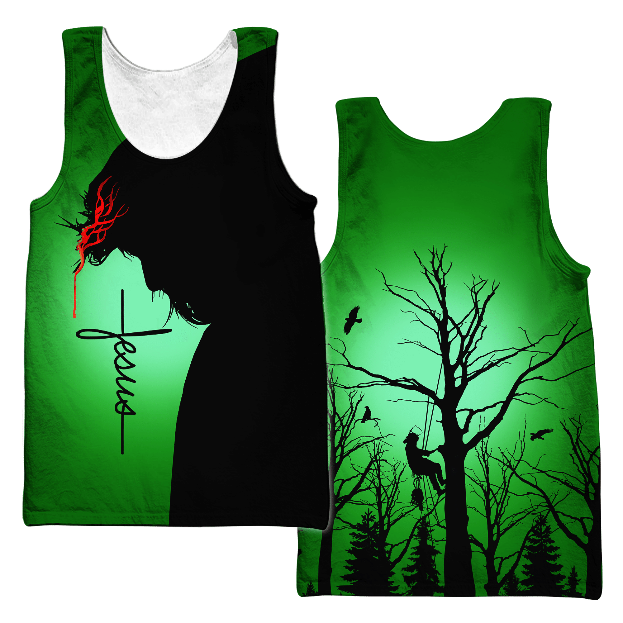 Premium Jesus Arborist Unisex 3D All Over Printed Shirts Hoodie