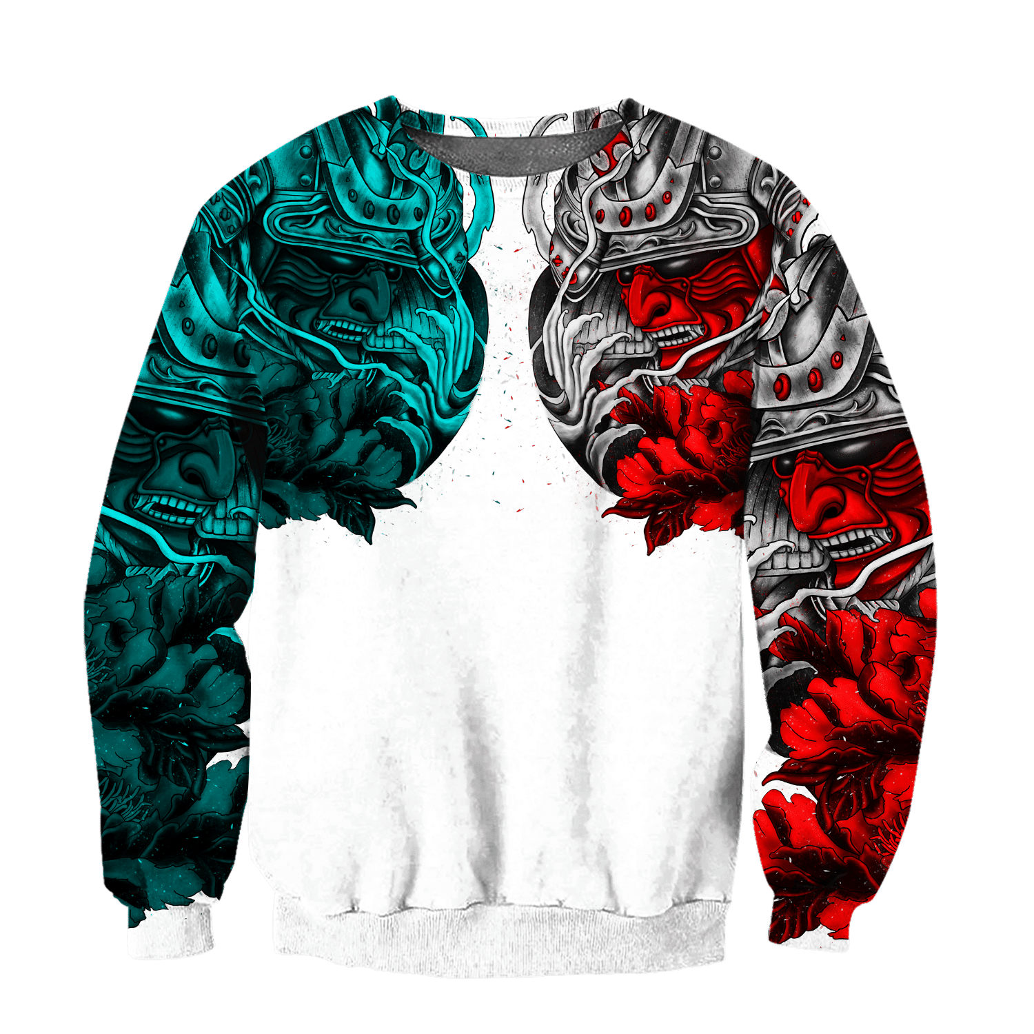 Premium 3D Printed Samurai Tattoo Shirts Hoodie