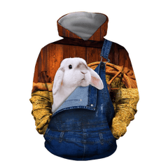 Baby Rabbits Hoodie T-Shirt Sweatshirt for Men and Women Pi180202 - Amaze Style�?�-Apparel