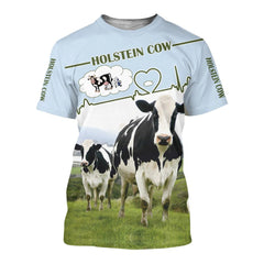 Dairy Cow Hoodie T-Shirt Sweatshirt For Men And Women