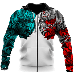 Premium 3D Printed Samurai Tattoo Shirts Hoodie