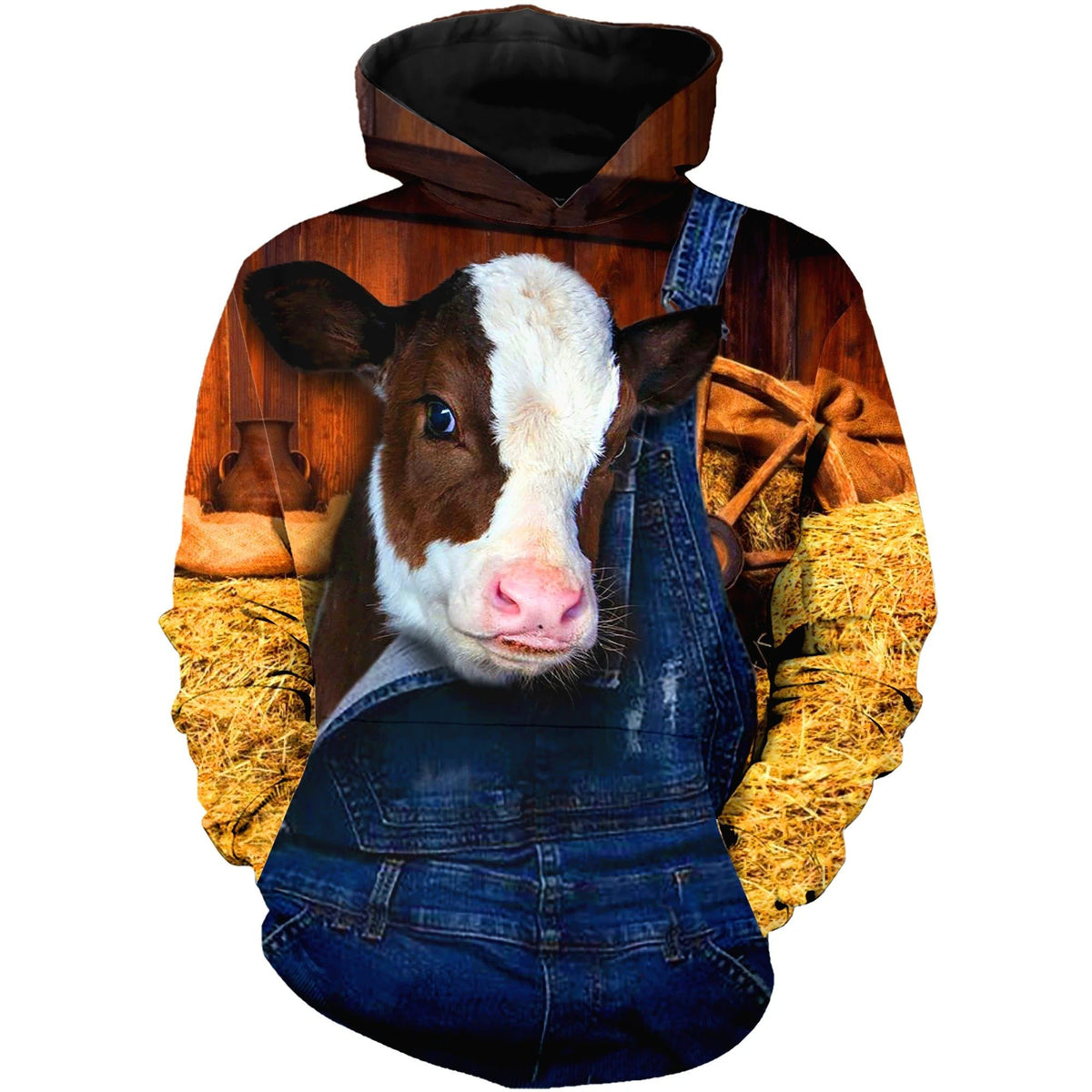 Cow Hoodie T-Shirt Sweatshirt for Men and Women NM121112 - Amaze Style�?�-Apparel