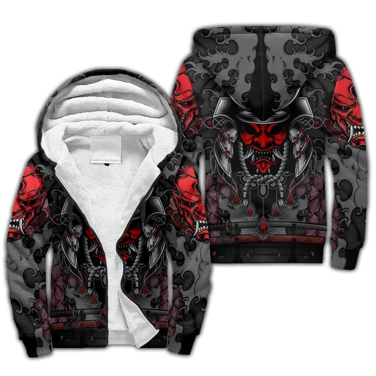 Premium Unisex 3D Printed Samurai Shirts Hoodie