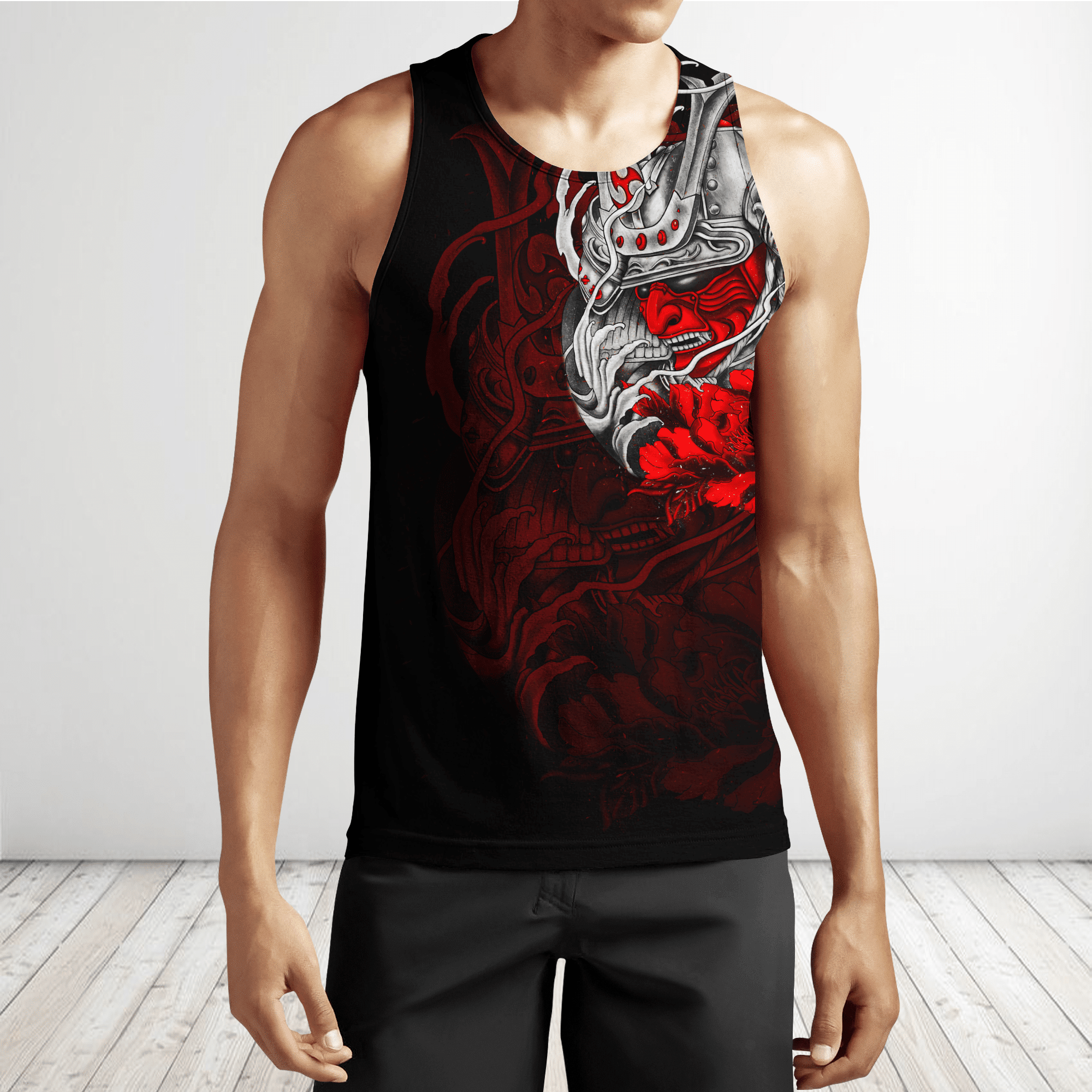 Premium 3D Printed Samurai Tattoo Shirts MEI - Amaze Style�?�