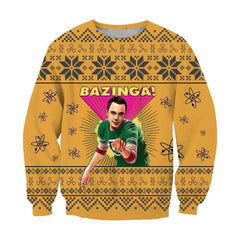 Bazinga Sweatshirt And Hoodie 3D All Over Printed