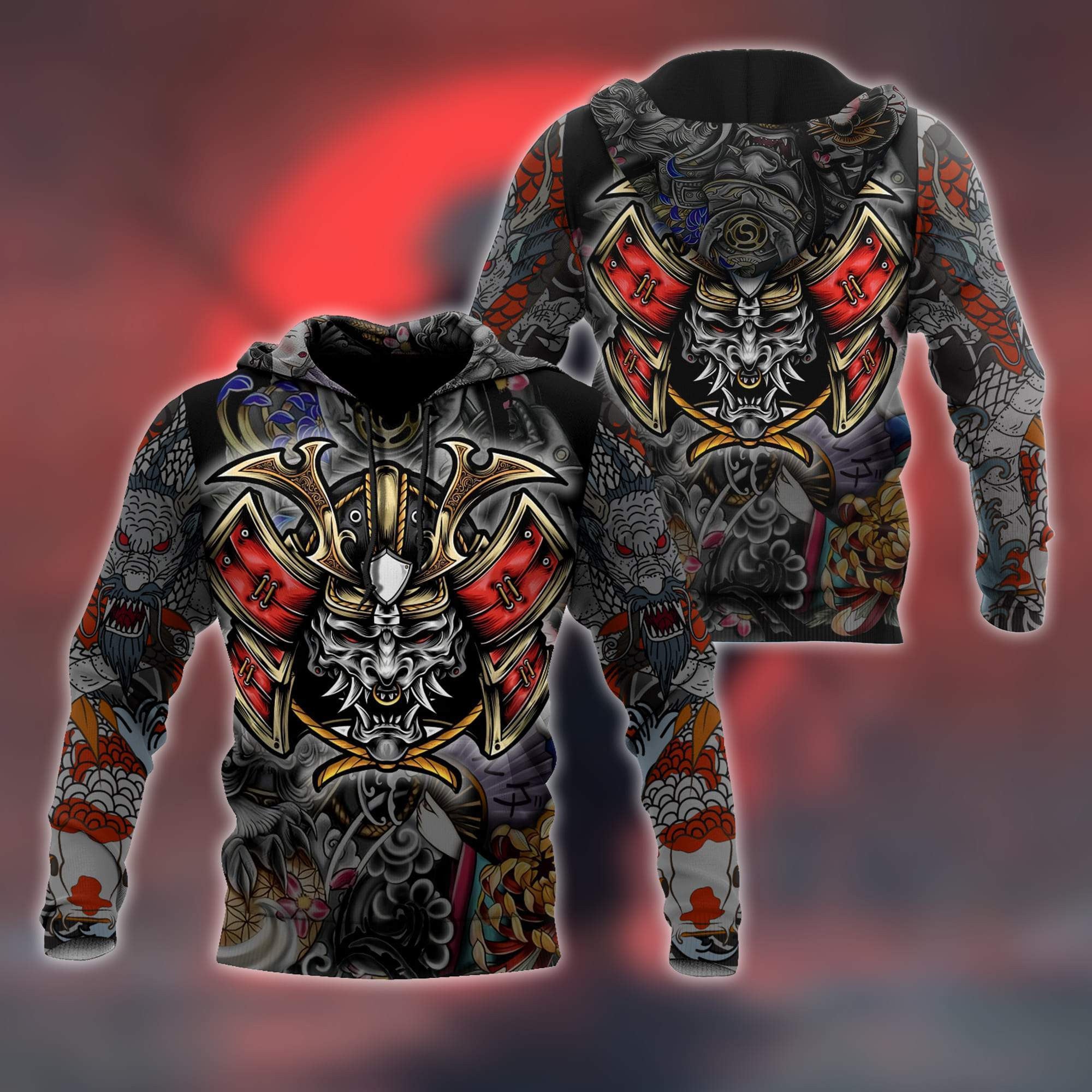 Premium Unisex All Over Printed Samurai Shirts MEI - Amaze Style�?�