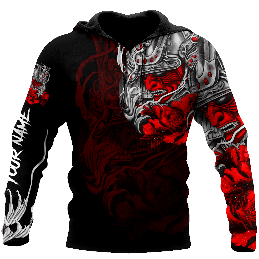 Premium 3D Printed Samurai Tattoo Shirts MEI - Amaze Style�?�