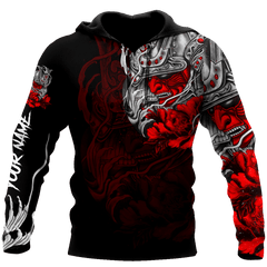 Premium 3D Printed Samurai Tattoo Shirts MEI - Amaze Style�?�