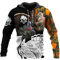 Camo Turkey Hunting Hoodie T-Shirt Sweatshirt for Men and Women NM151101 - Amaze Style�?�-Apparel