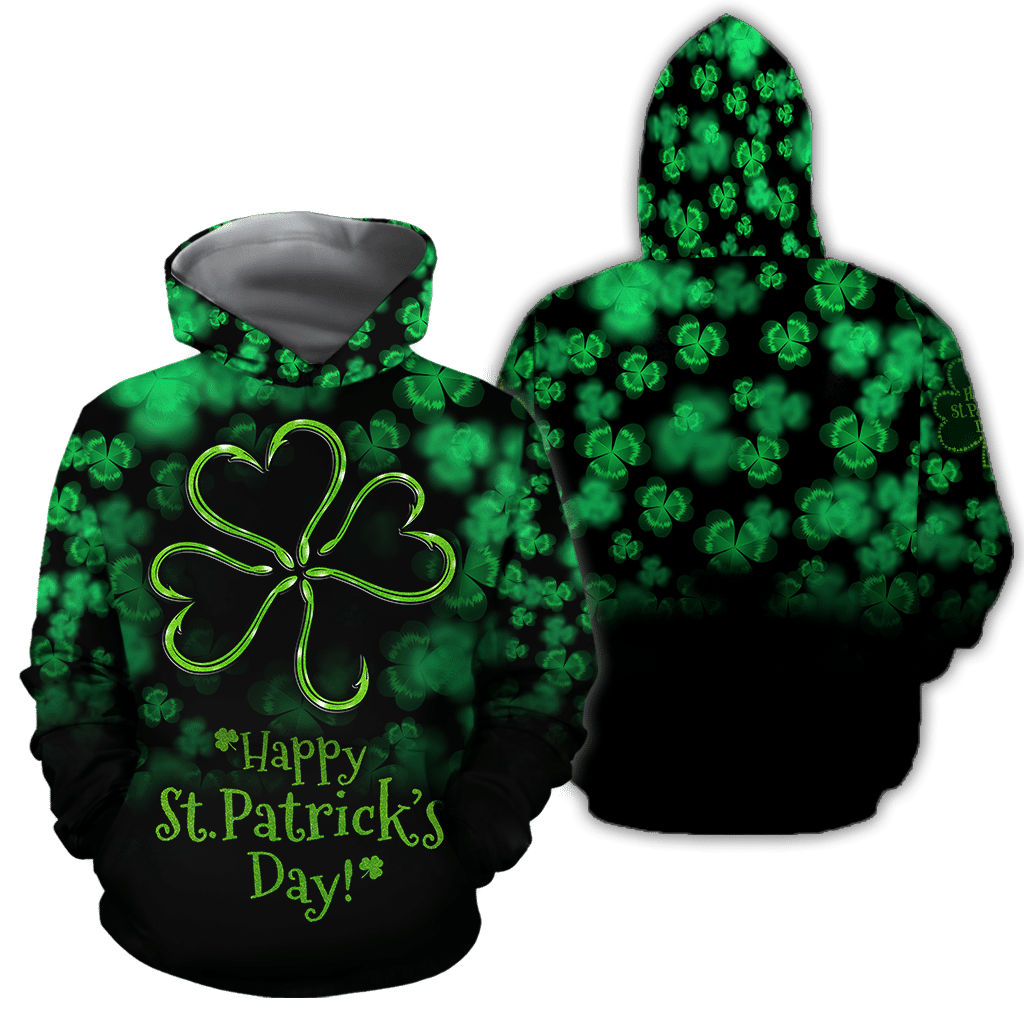 Happy St Patrick's Day Irish Hoodie T-Shirt Sweatshirt for Men and Women Pi170204 - Amaze Style�?�-Apparel