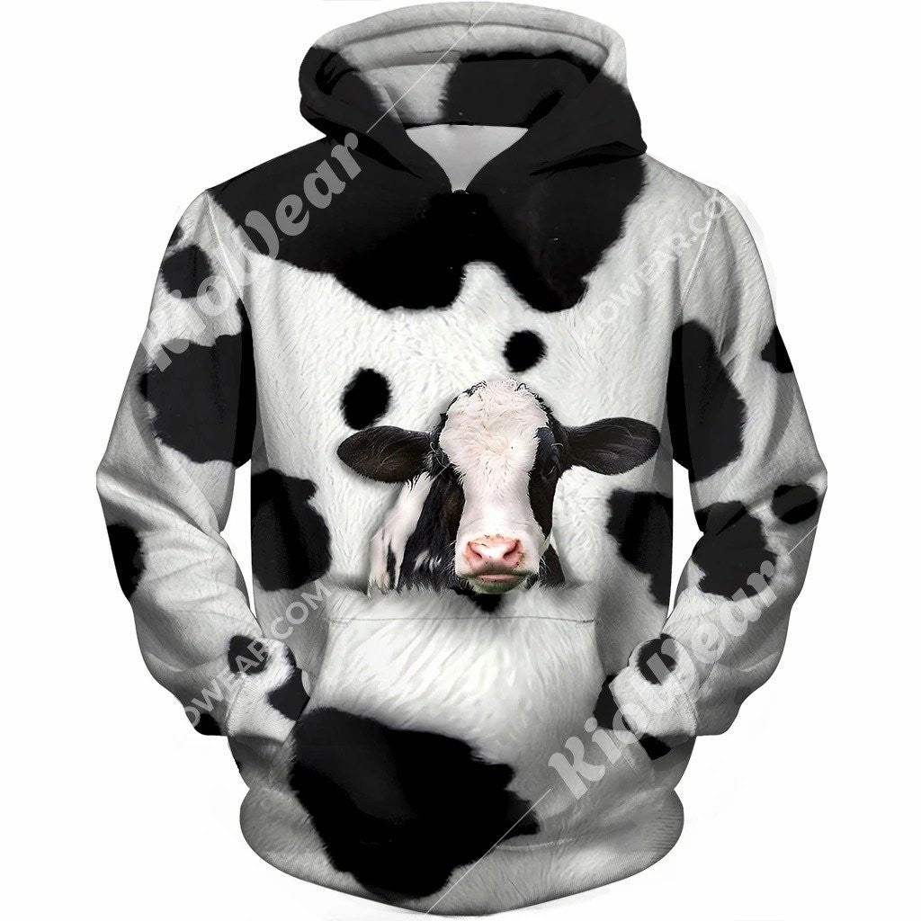 Lovely Dairy Cows Hoodie T-Shirt Sweatshirt for Men and Women NM121116 - Amaze Style�?�-Apparel