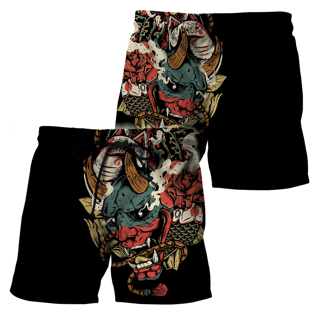 Samurai Tattoo Art Hoodie T Shirt For Men And Women