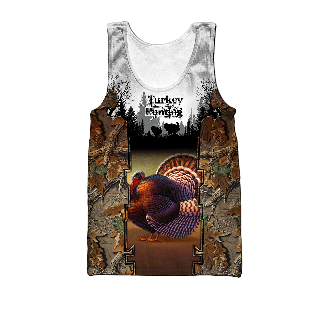 Camo Turkey Hunting Hoodie T-Shirt Sweatshirt For Men And Women