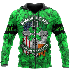 Happy St Patrick'S Day Irish Hoodie T-Shirt Sweatshirt For Men And Women