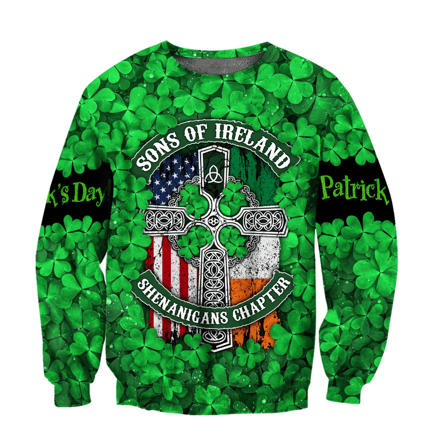 Happy St Patrick'S Day Irish Hoodie T-Shirt Sweatshirt For Men And Women