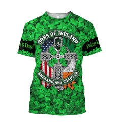 Happy St Patrick'S Day Irish Hoodie T-Shirt Sweatshirt For Men And Women