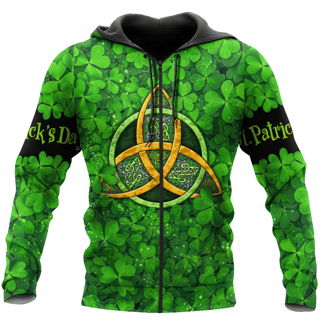 Happy St Patrick'S Day Irish Hoodie T-Shirt Sweatshirt For Men And Women