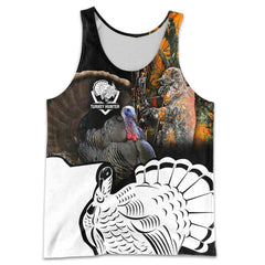 Camo Turkey Hunting Hoodie T-Shirt Sweatshirt For Men And Women