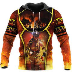 Brave Firefighter 3D All Over Printed Hoodie Shirt MP200302 - Amaze Style�?�-