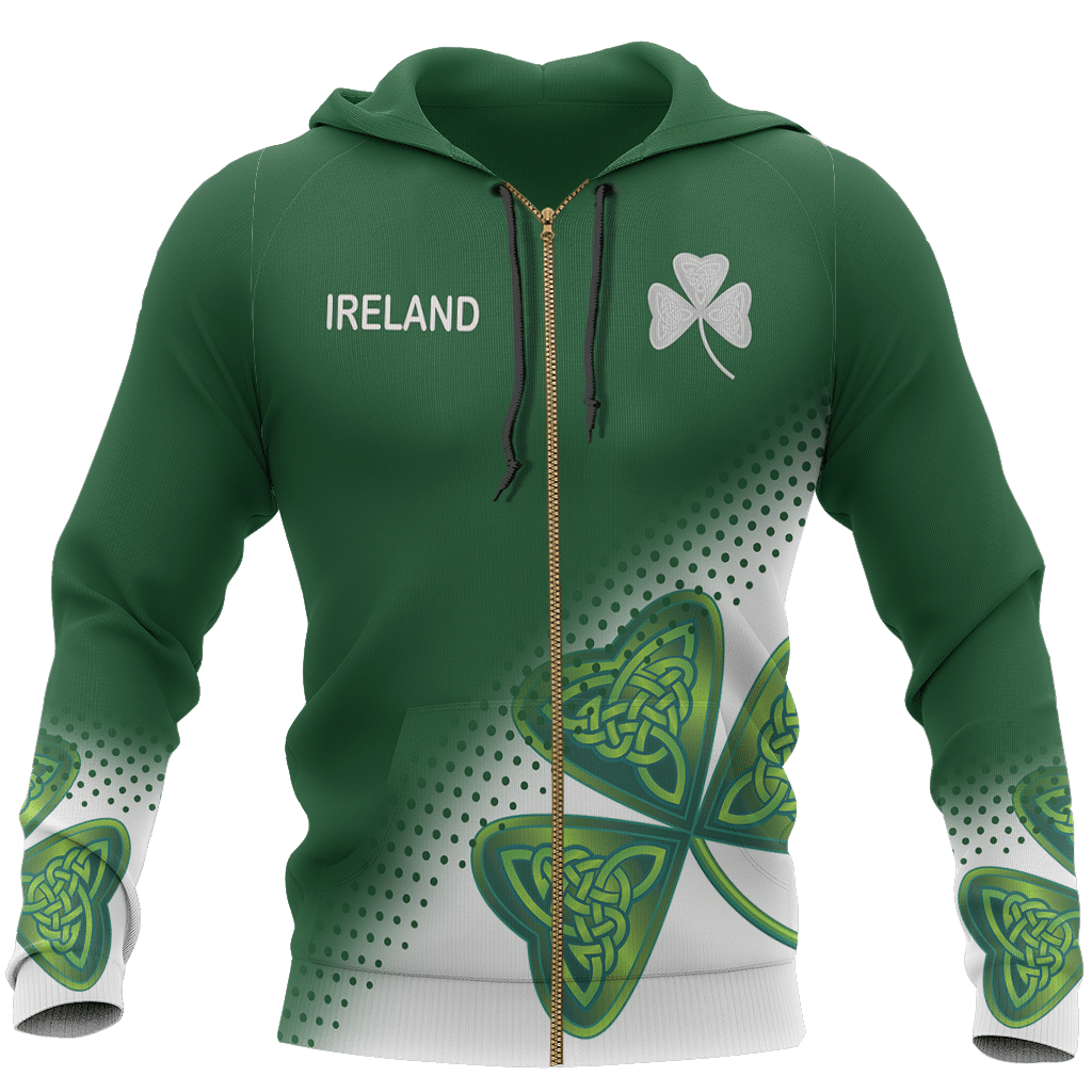 Ireland Shamrock Hoodie