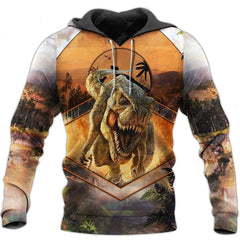 COOL DINOSAURS 3D ALL OVER PRINTED HOODIE MP910 - Amaze Style�?�-Apparel