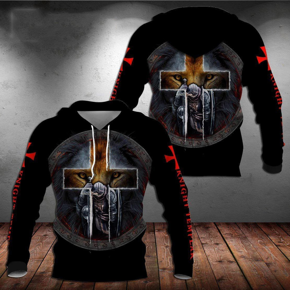 KNIGHT TEMPLAR 3D ALL OVER PRINTED SHIRTS MP934 - Amaze Style�?�-Apparel